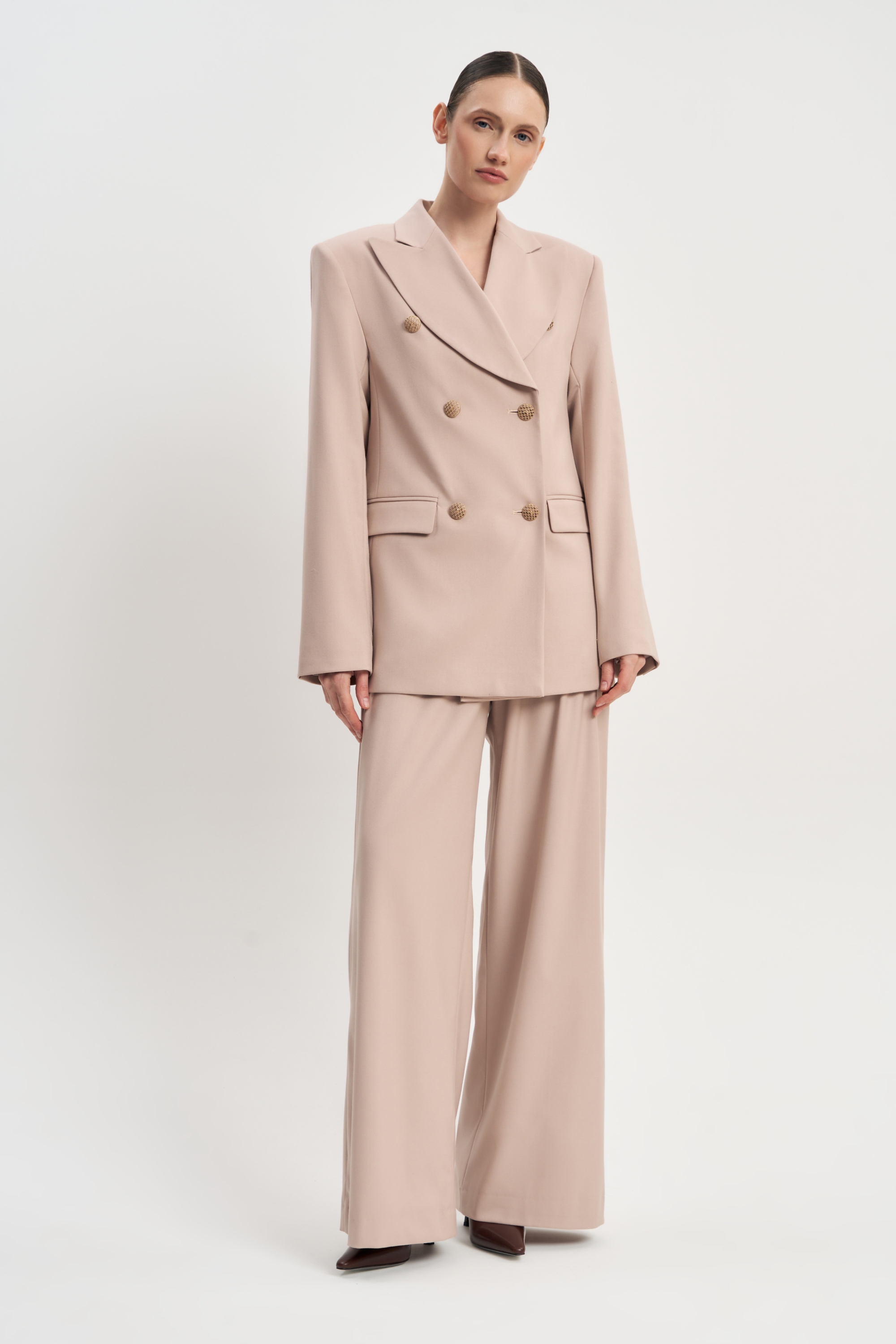 Жакет Макси / Макси светлый беж