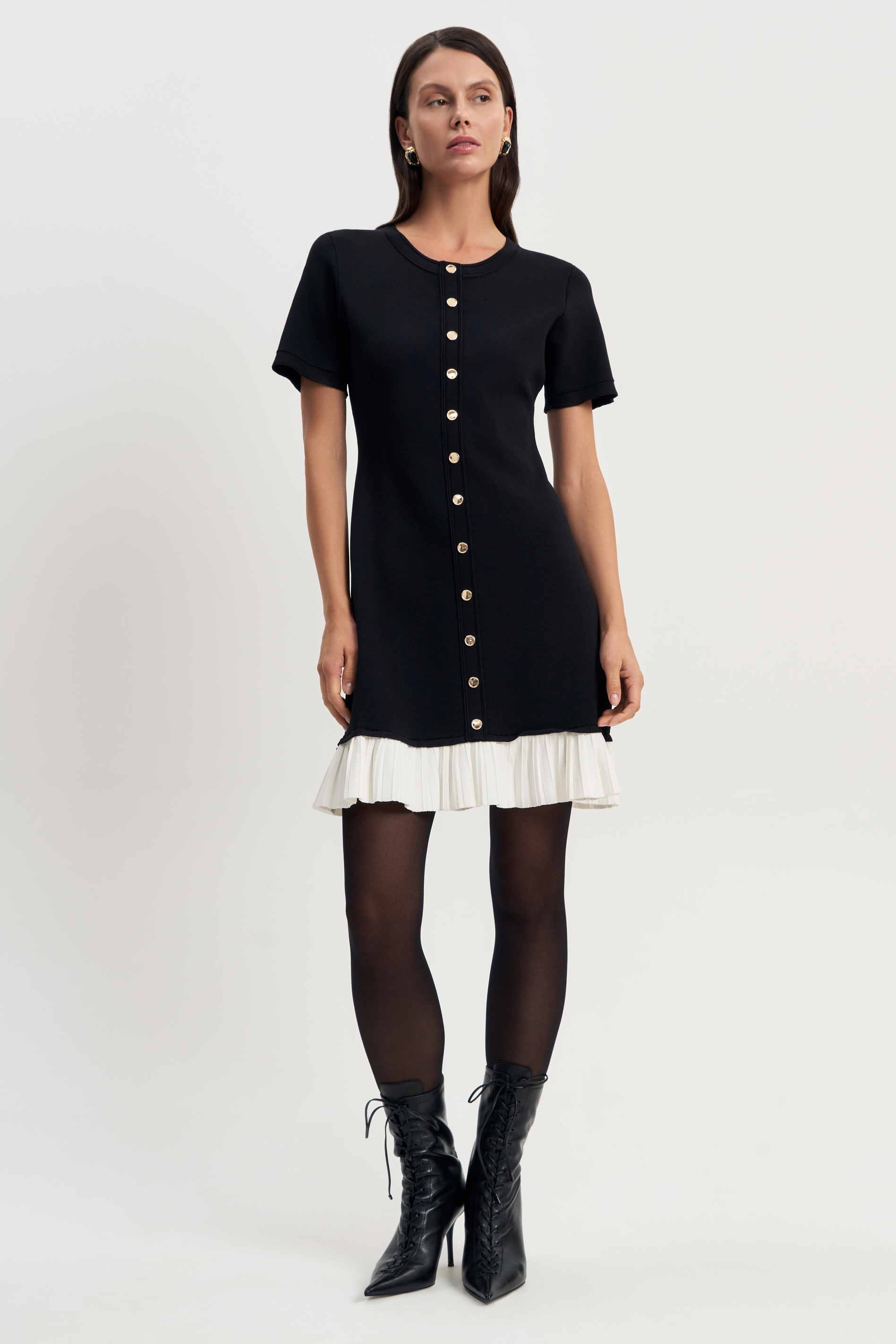 Платье Одри черное 