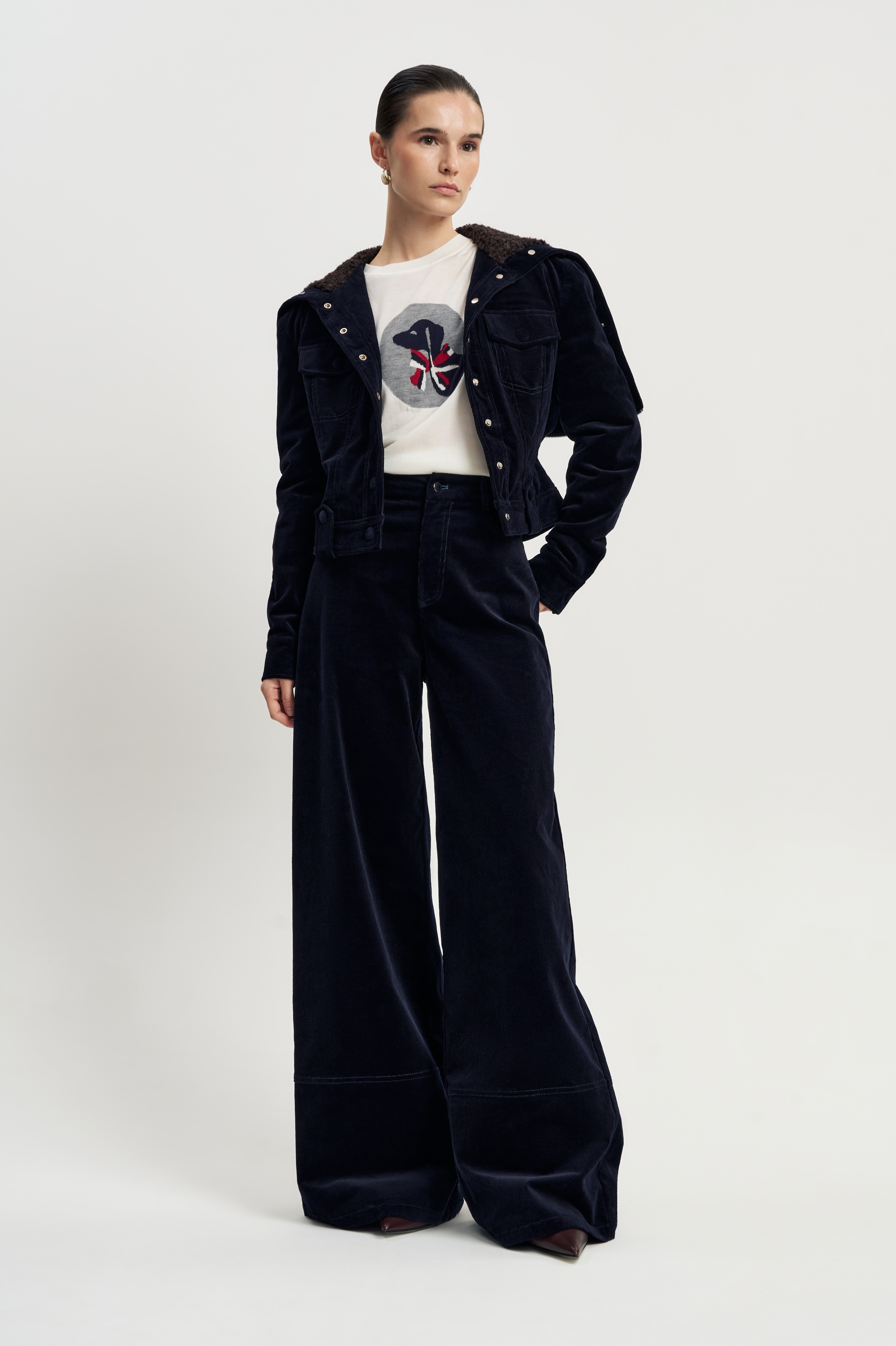 Куртка Синий вельвет