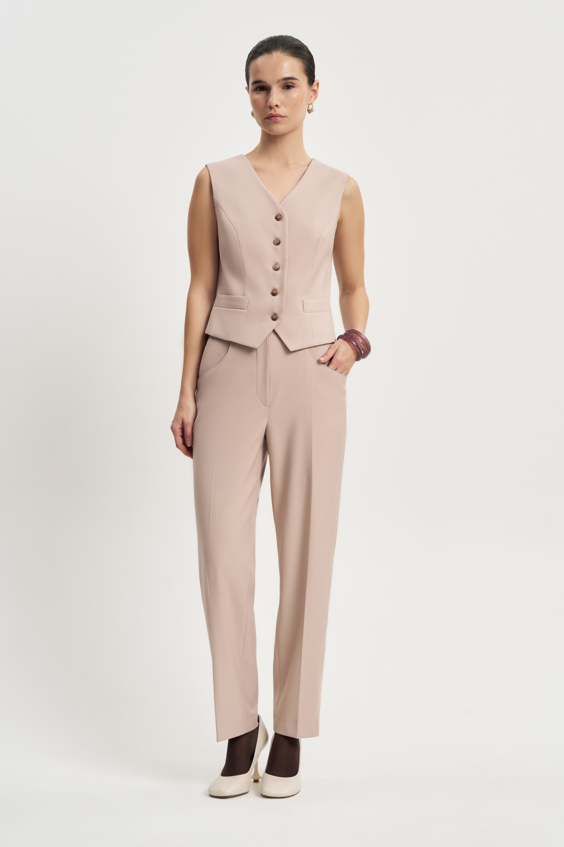 Брюки Денди светлый беж