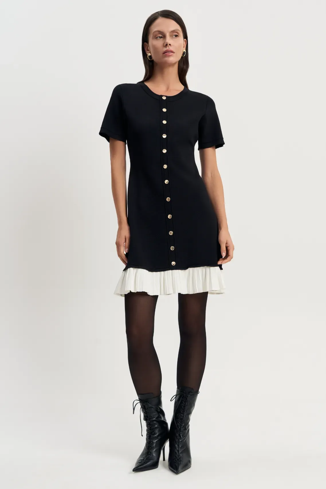 Платье Одри черное 