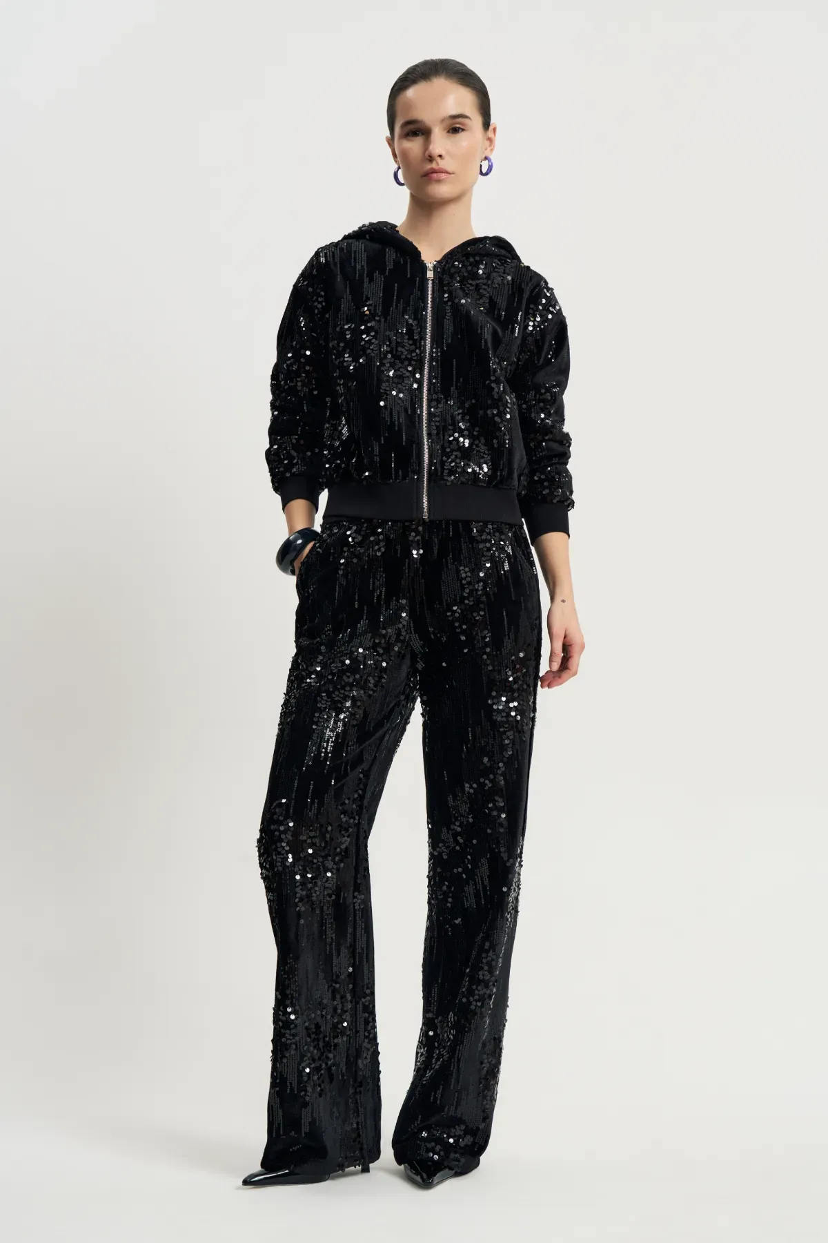 Брюки Люкс чёрные