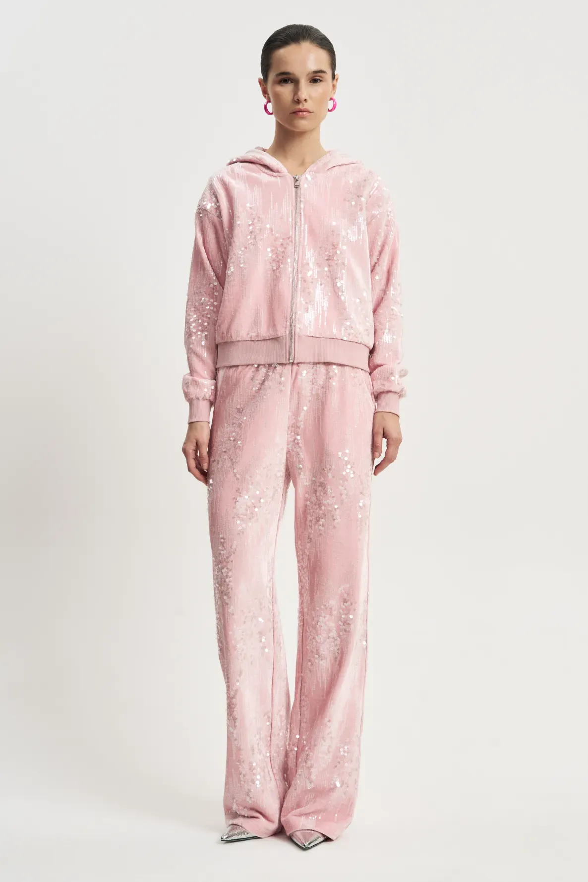 Брюки Люкс розовые