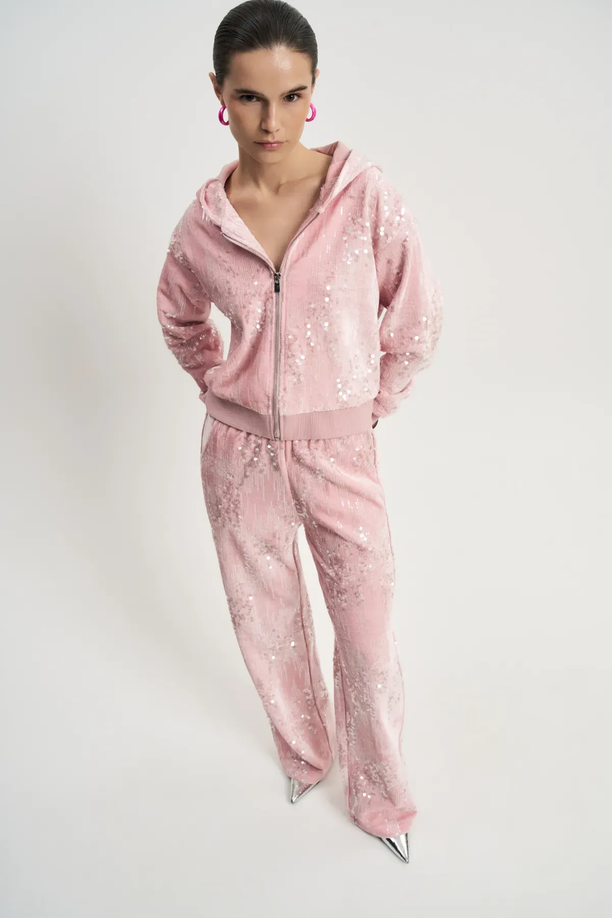 Куртка Люкс розовая