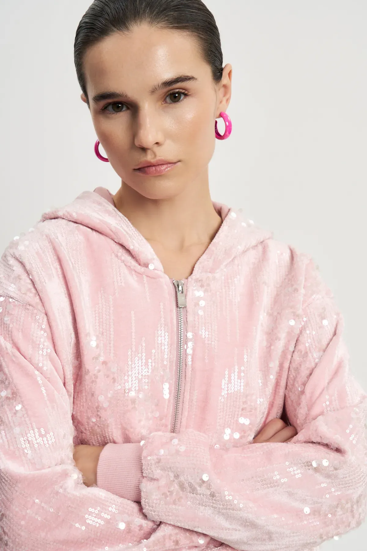 Куртка Люкс розовая
