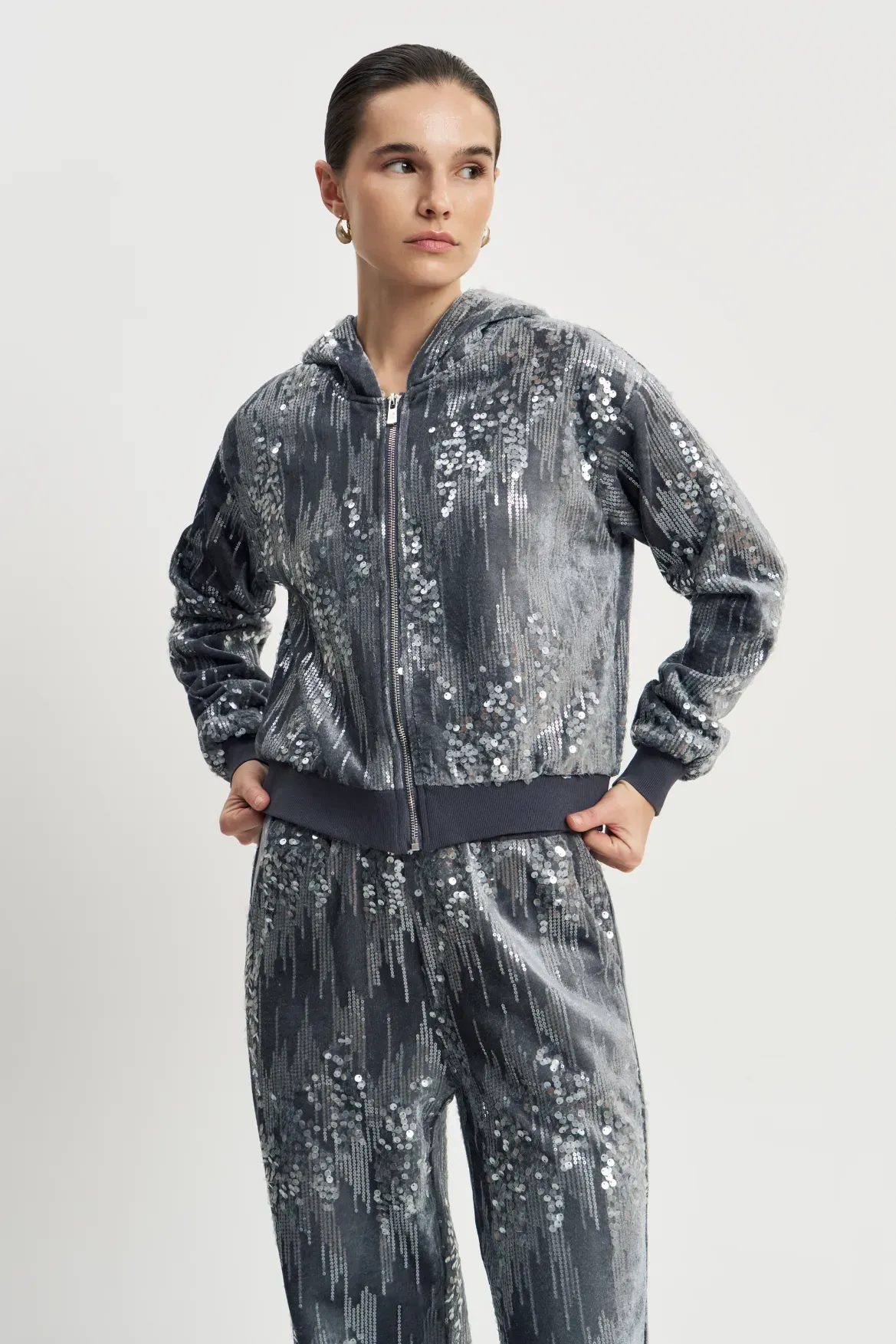 Куртка Люкс серая