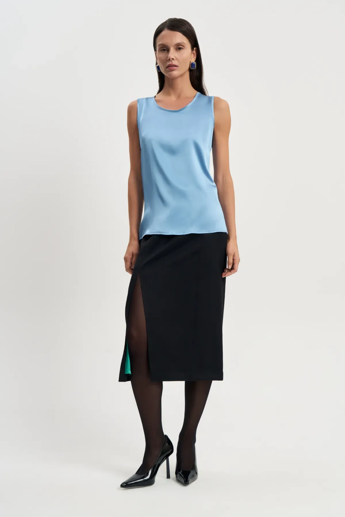 Топ (голубой)