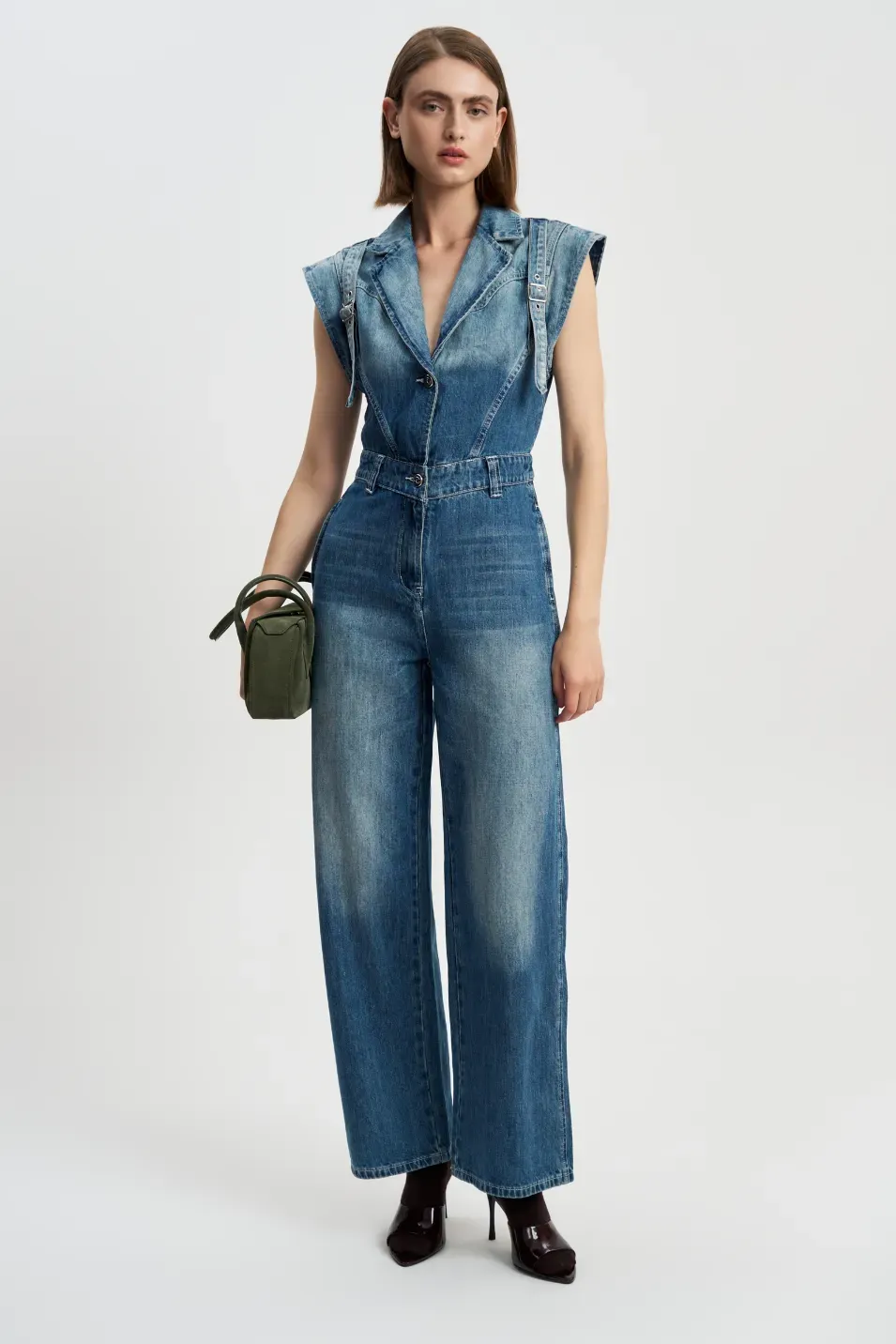 Джинсовый Комбинезон Деним