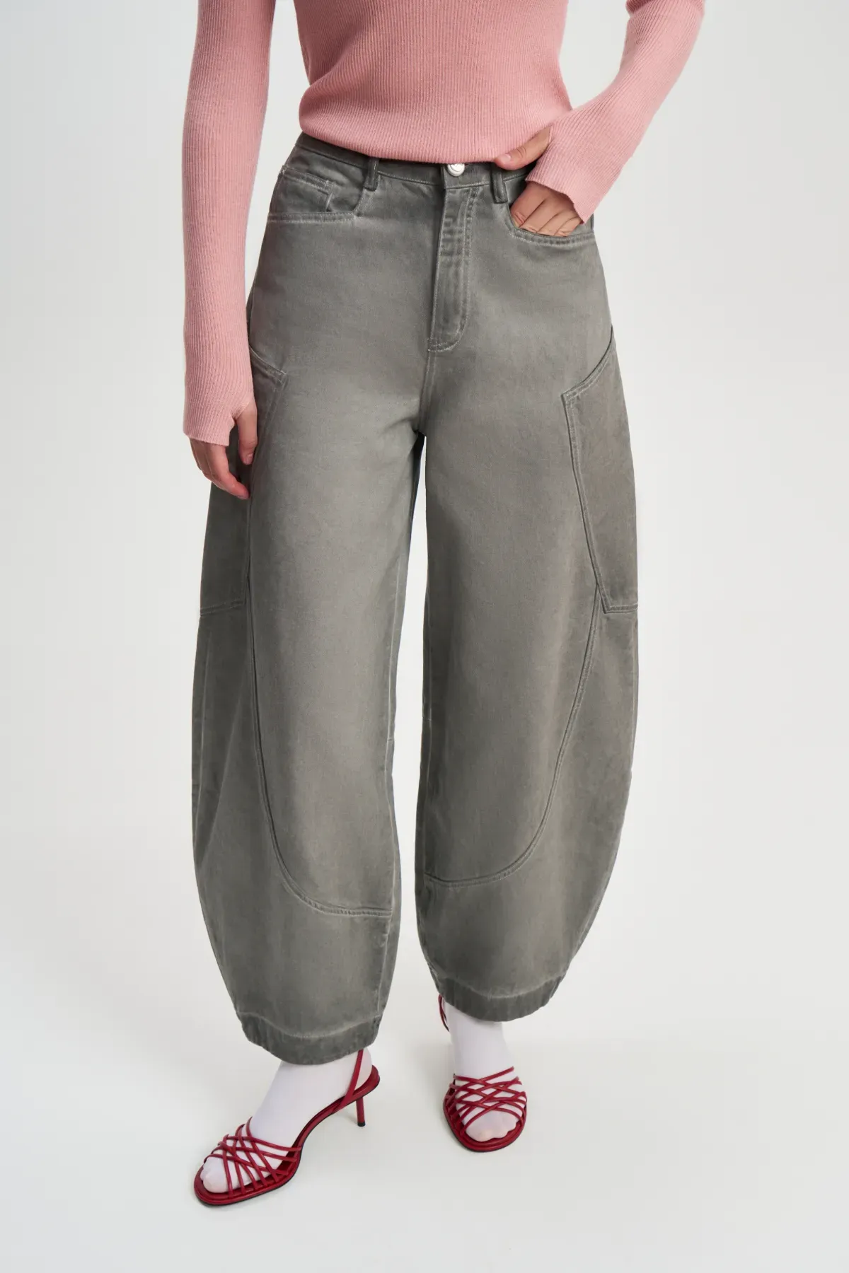 Джинсы Серебро