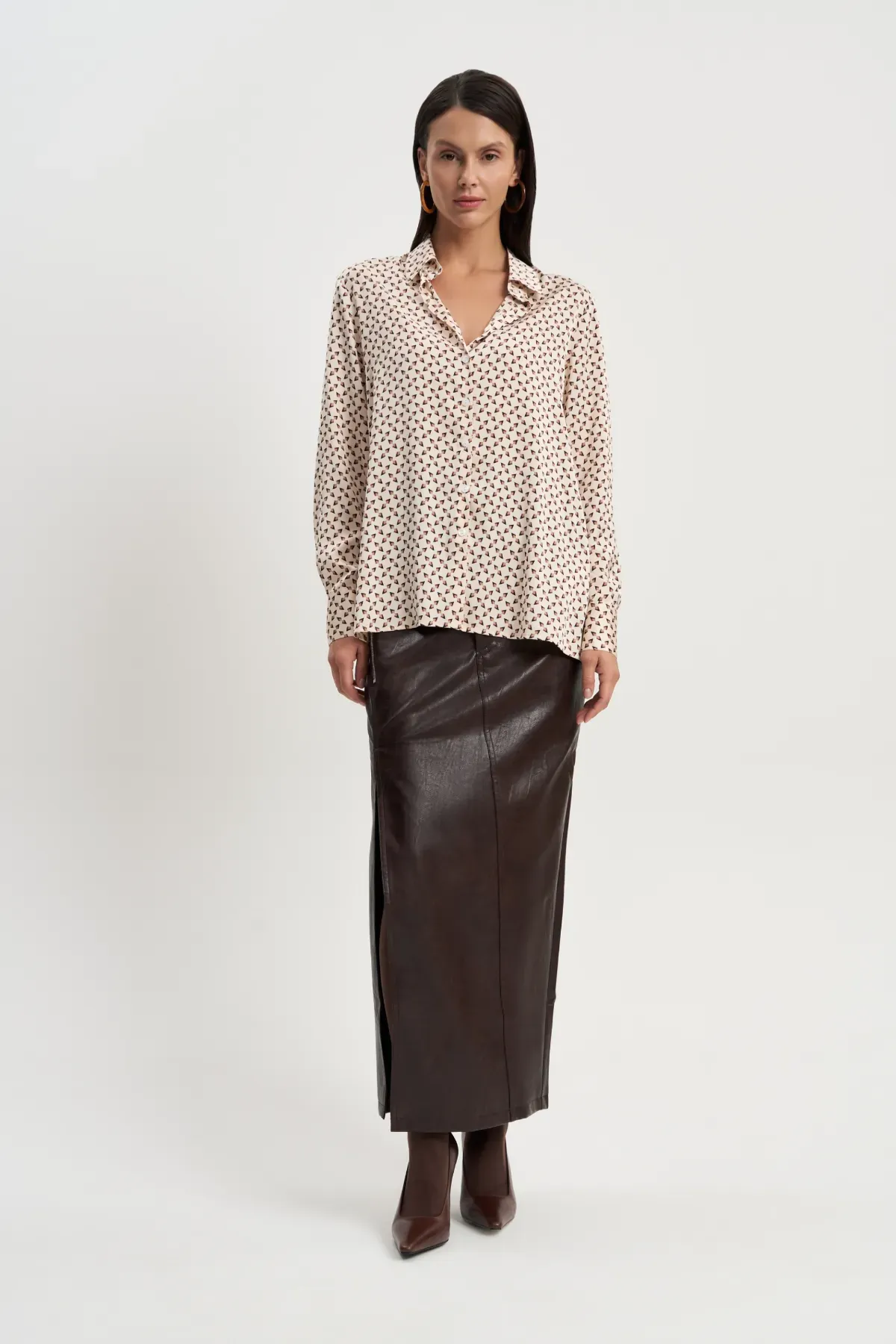 Блузка РОМБ (бежевая)