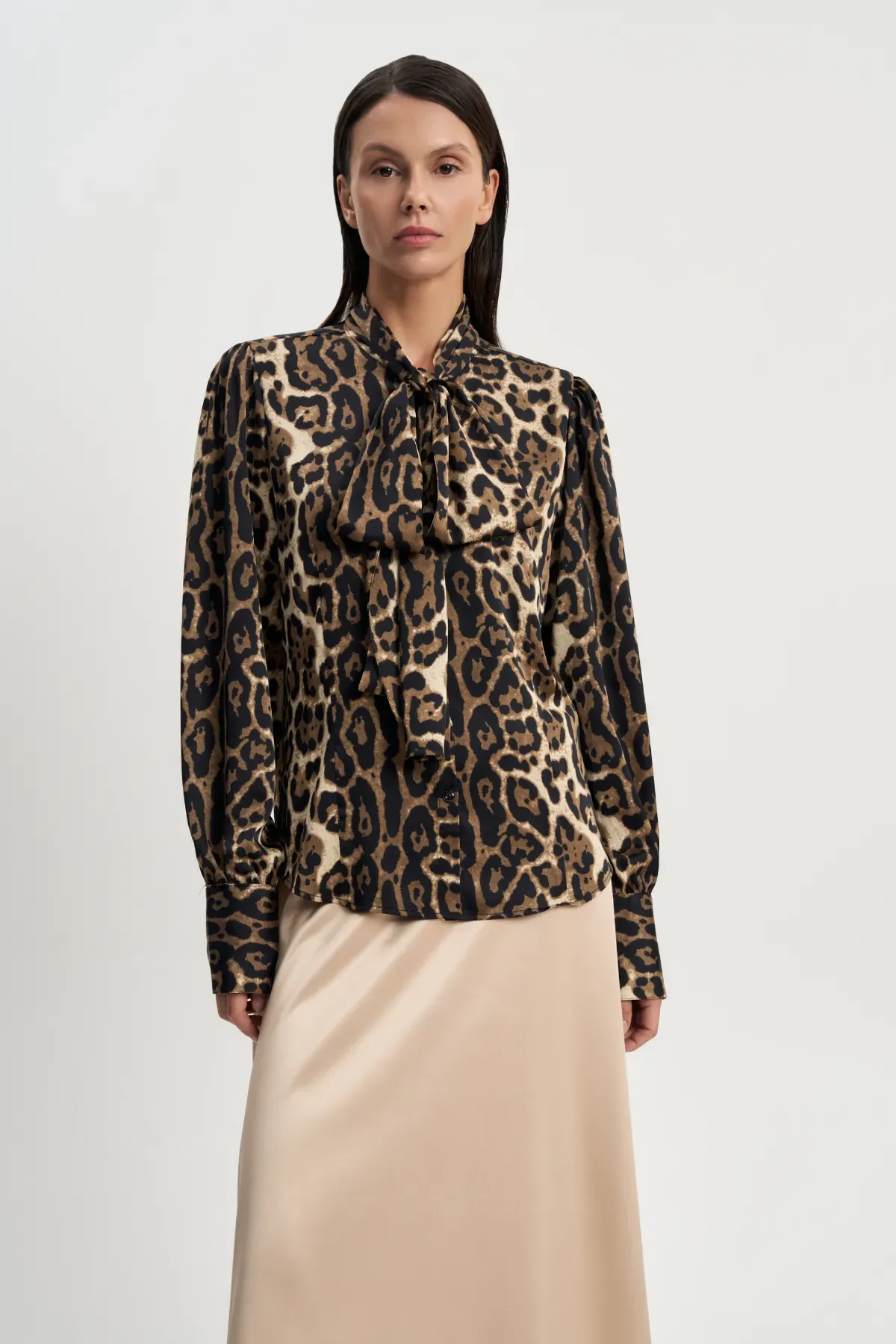 Блузка Элегант (Леопард)
