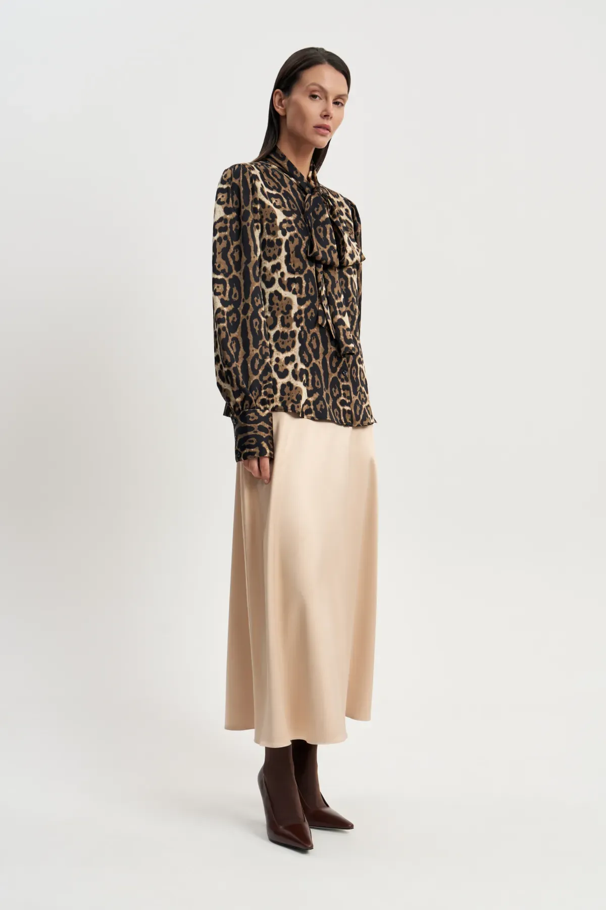 Блузка Элегант (Леопард)