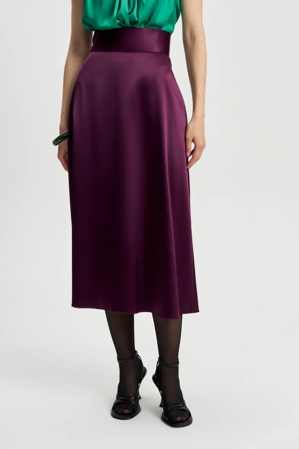 Юбка Элегант лиловая