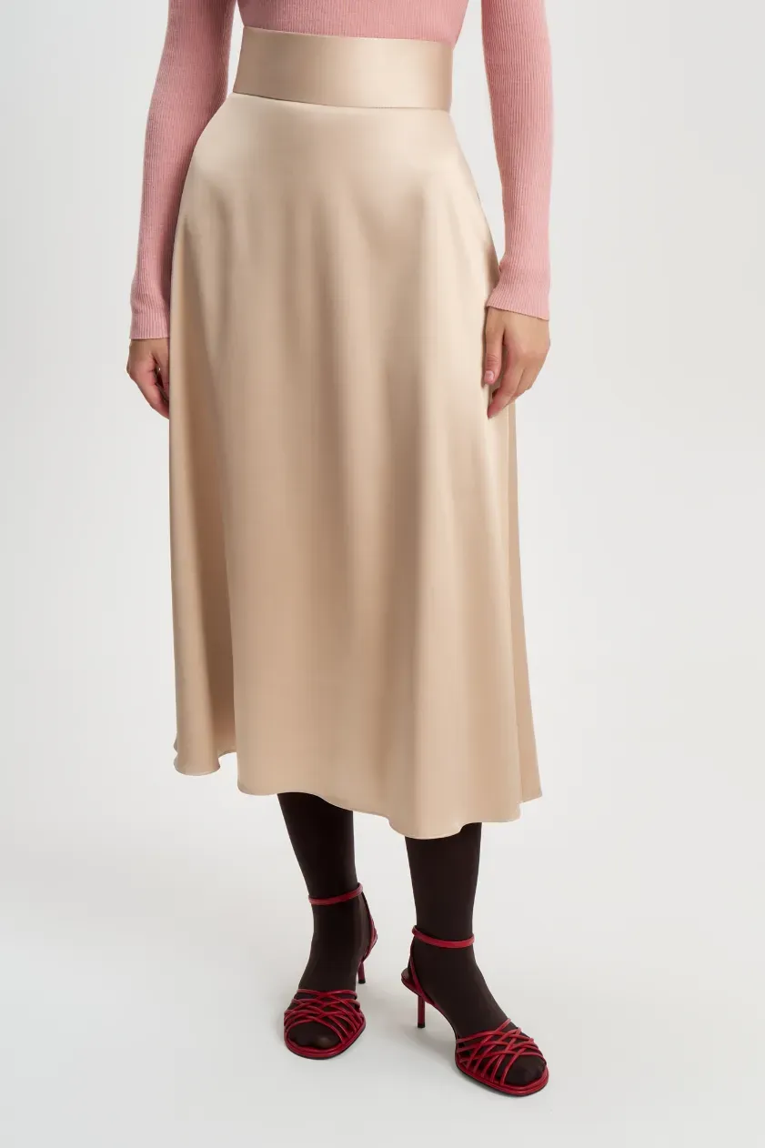 Юбка Элегант бежевая