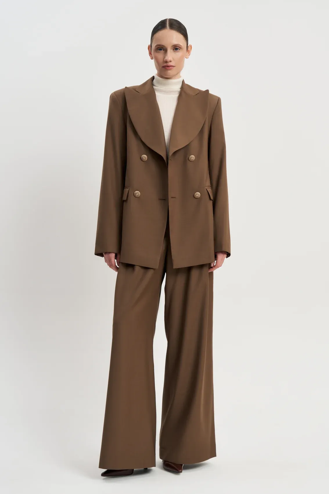 Жакет Макси / Макси олива