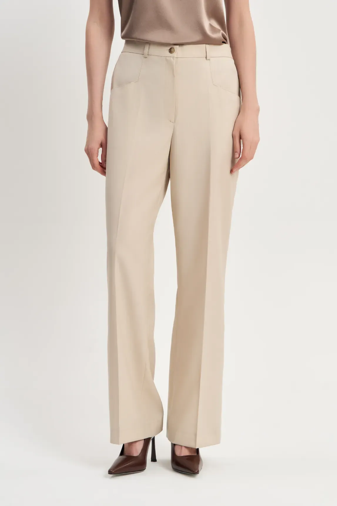 Брюки Топленое молоко