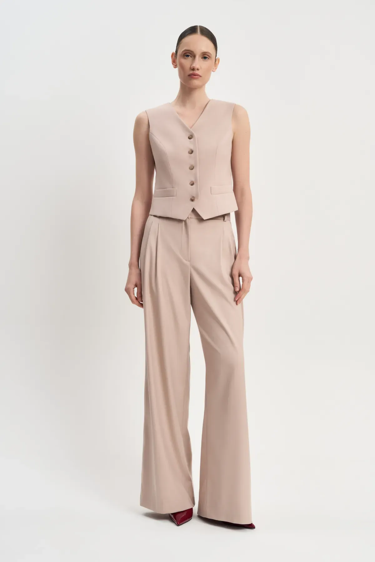 Брюки Макси / Макси светлый беж