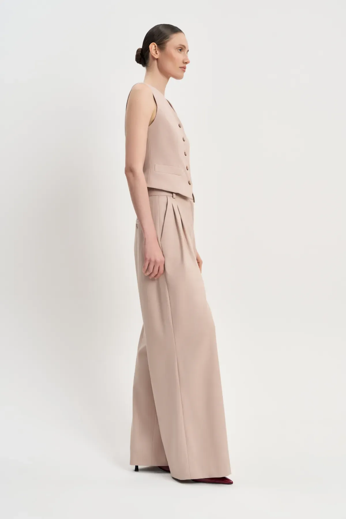 Брюки Макси / Макси светлый беж