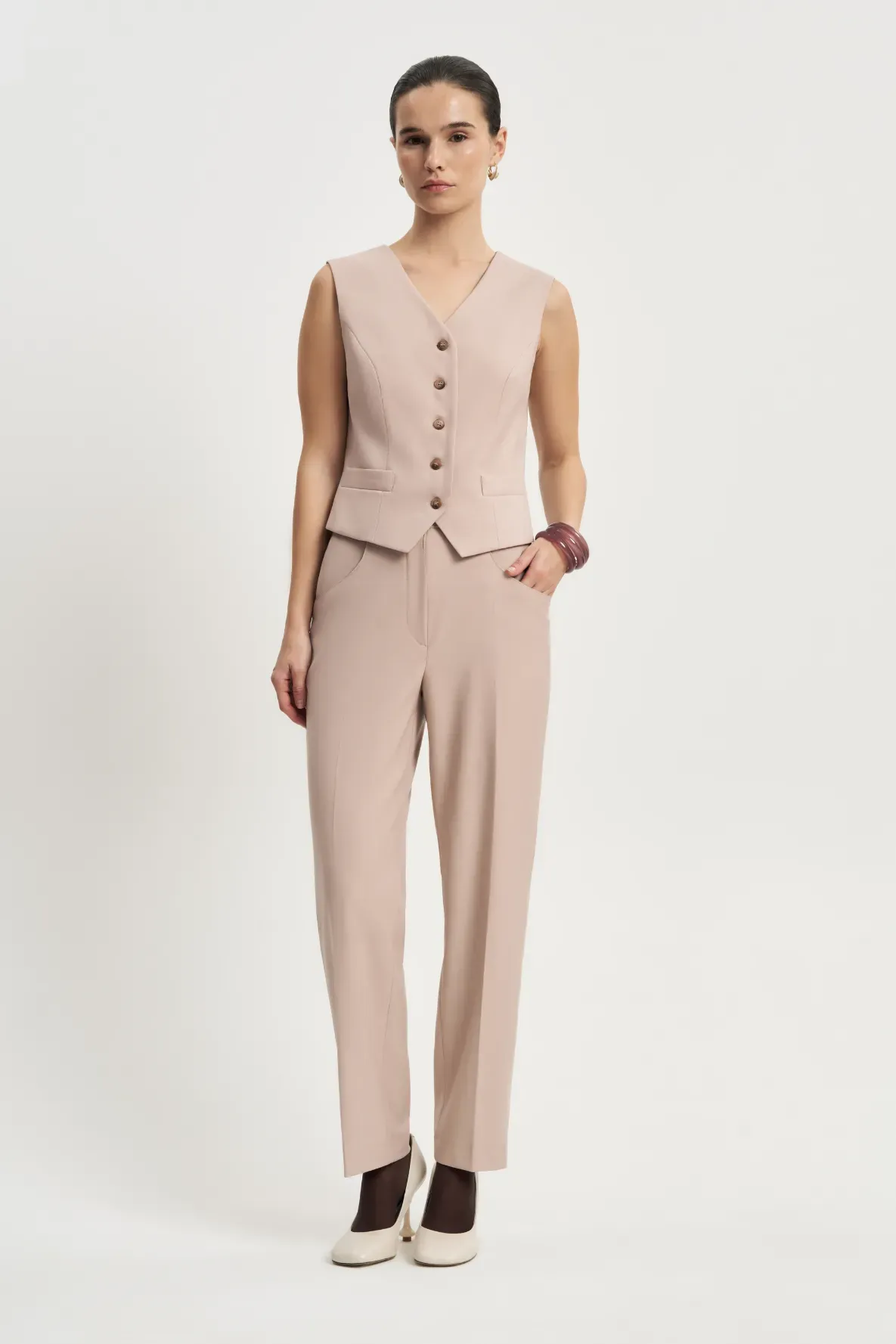 Брюки Денди светлый беж