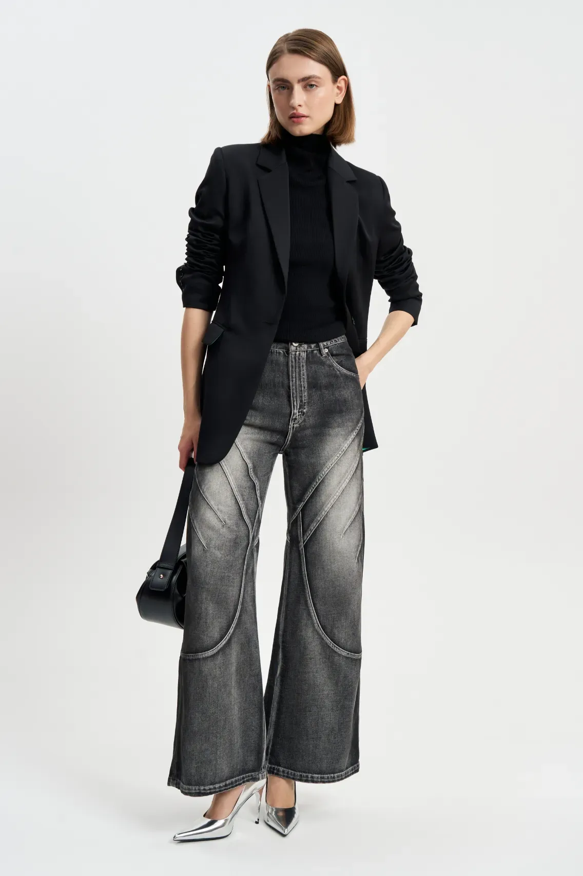 Водолазка черная