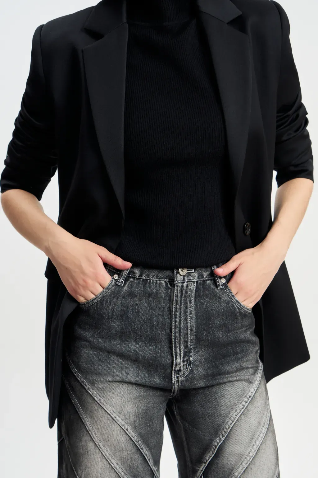 Водолазка черная