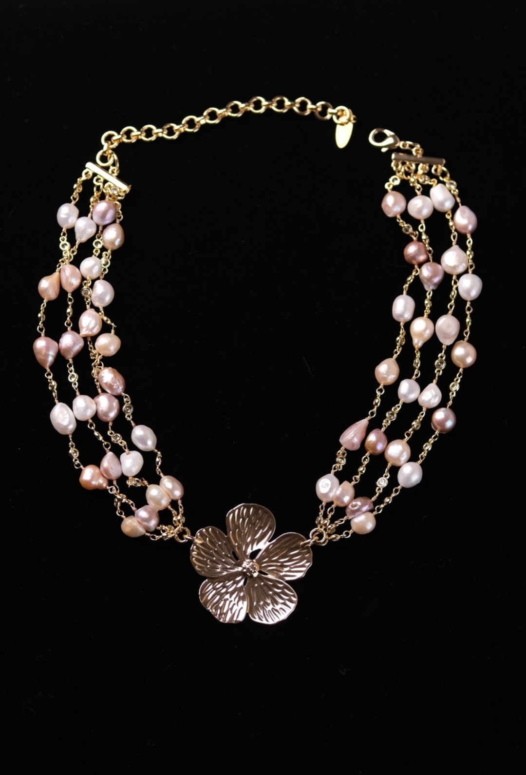 Колье Цветок