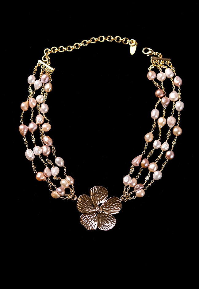 Колье Цветок