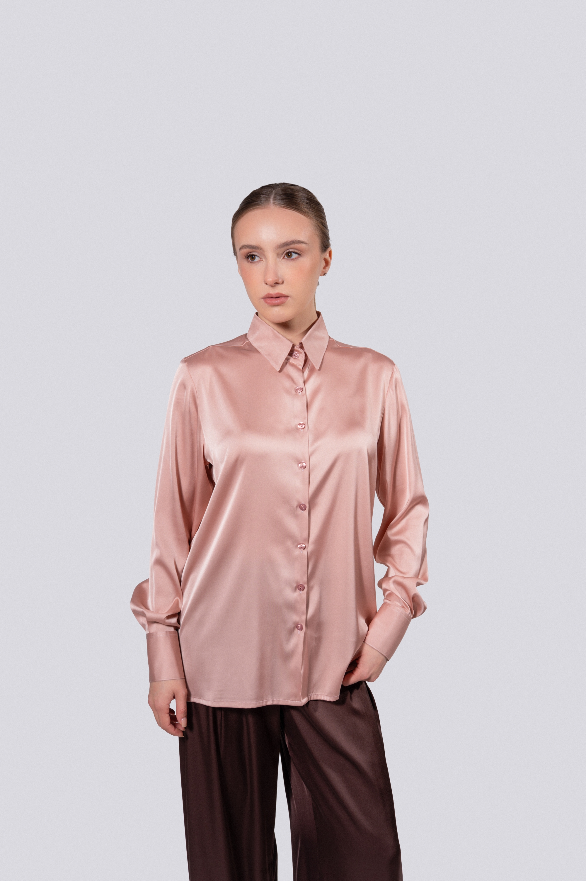 Блузка Classic (светлый беж)